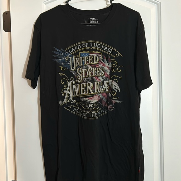Great American Lakes Timber, American Pride tee - Picture 1 of 5
